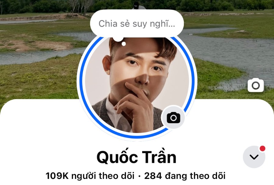 Trang Facebook cá nhân Quốc Trần