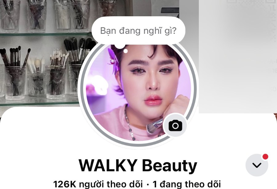 Fanpage WALKY Beauty trên Facebook