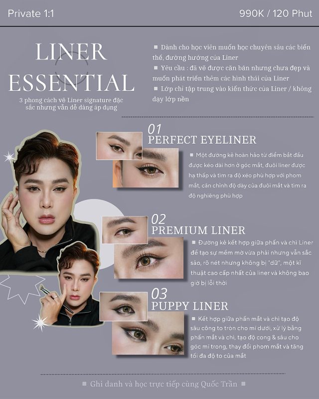 Poster khoá Liner Essential